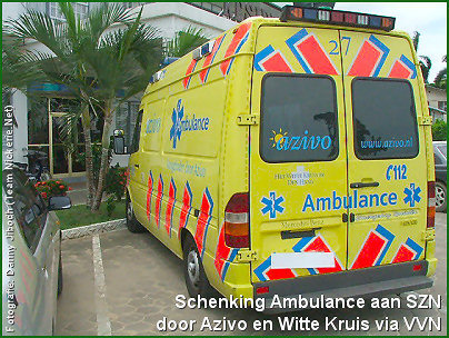03-schenking ambulance nickerie