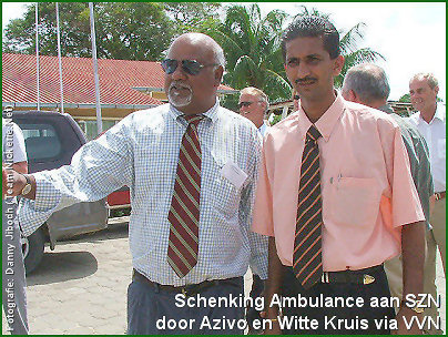 07-schenking ambulance nickerie